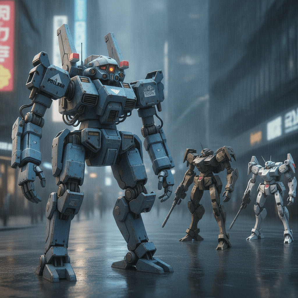 パトレイバー「レイバー」設計思想の独自性:リアルロボットアニメ比較ガイド