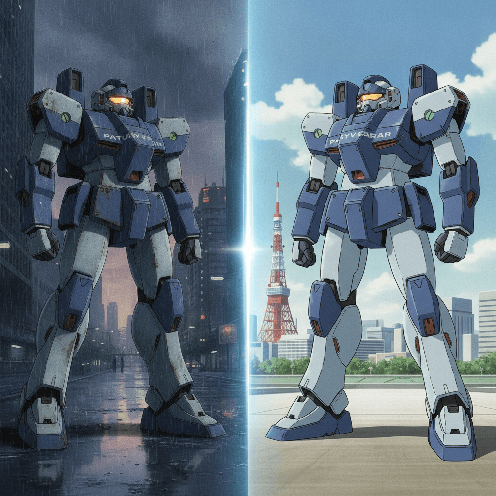 『機動警察パトレイバー the Movie』とOVA版の違いを深掘り:ファン必見の徹底比較ガイド