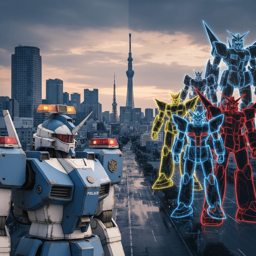 パトレイバーの「リアルロボット」コンセプト:他の日本製ロボットアニメと何が違うのか?深掘り解説