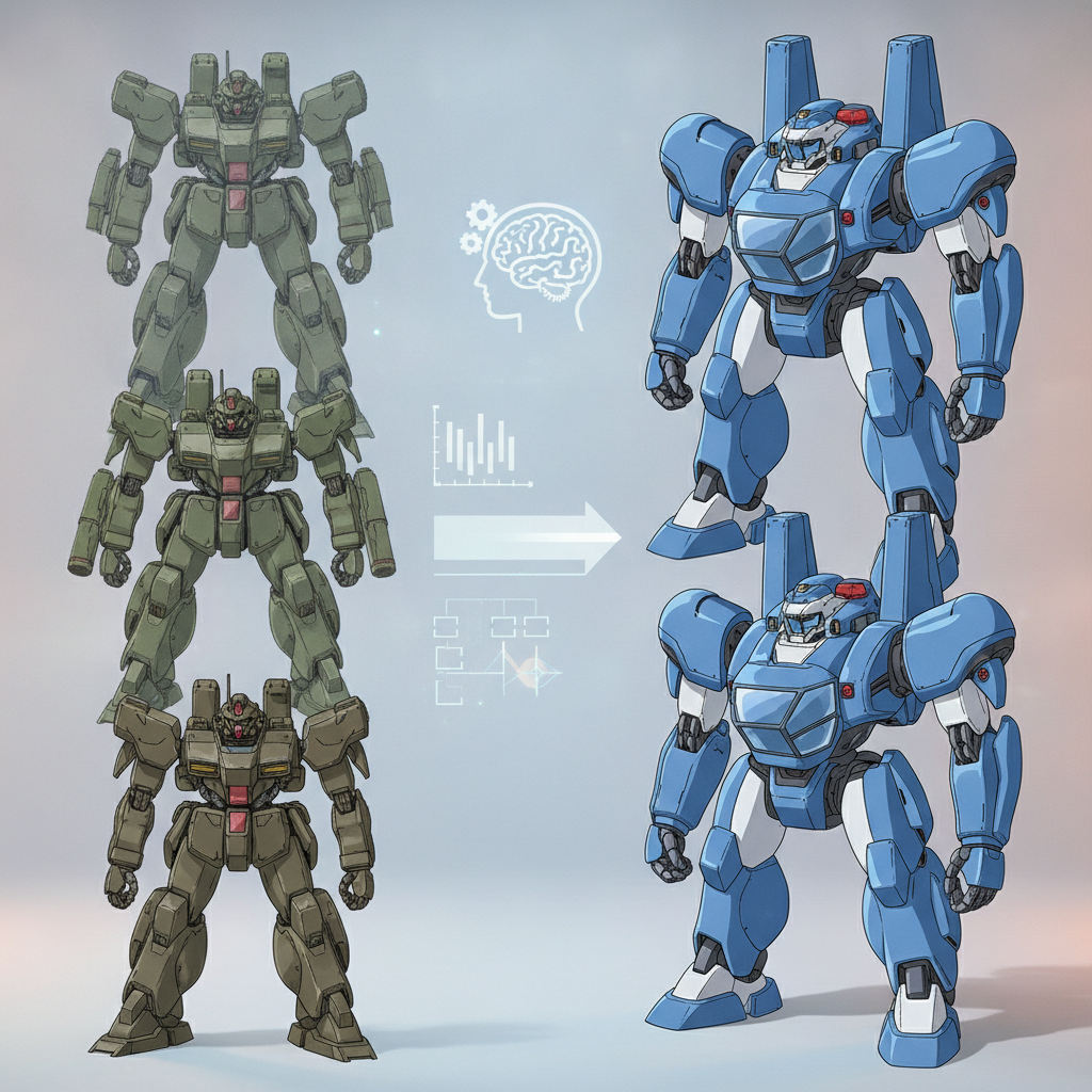 『機動警察パトレイバー』に登場する「レイバー」の設計思想が、他のリアルロボットアニメと比べてどのような特徴があるのか？